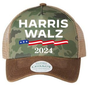 Kamala Harris Tim Walz 2024 Election For President Legacy Tie Dye Trucker Hat