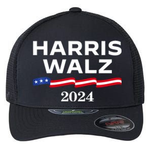 Kamala Harris Tim Walz 2024 Election For President Flexfit Unipanel Trucker Cap