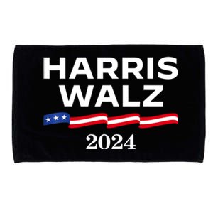 Kamala Harris Tim Walz 2024 Election For President Microfiber Hand Towel