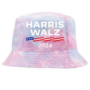 Kamala Harris Tim Walz 2024 Election For President Tie-Dyed Bucket Hat