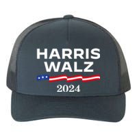 Kamala Harris Tim Walz 2024 Election For President Yupoong Adult 5-Panel Trucker Hat