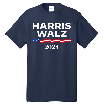 Kamala Harris Tim Walz 2024 Election For President Tall T-Shirt