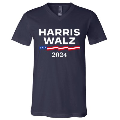 Kamala Harris Tim Walz 2024 Election For President V-Neck T-Shirt