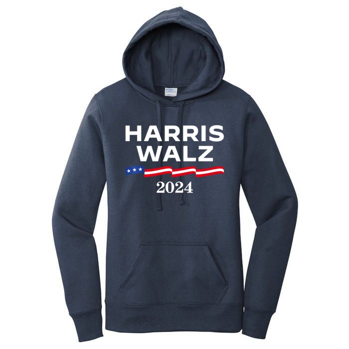 Kamala Harris Tim Walz 2024 Election For President Women's Pullover Hoodie