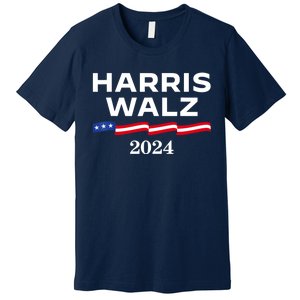 Kamala Harris Tim Walz 2024 Election For President Premium T-Shirt