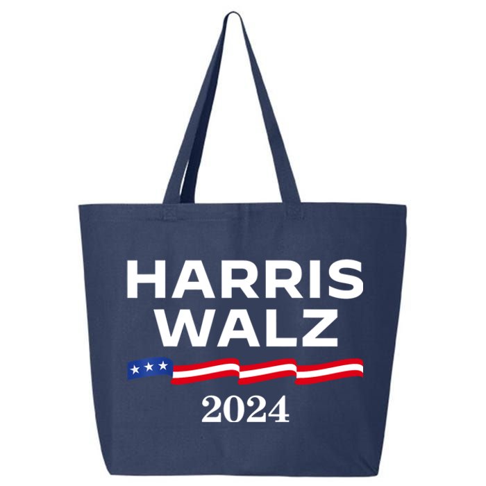 Kamala Harris Tim Walz 2024 Election For President 25L Jumbo Tote