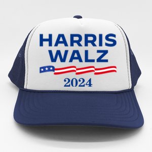 Kamala Harris Tim Walz 2024 Election For President Trucker Hat