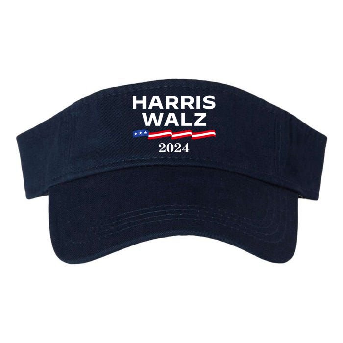 Kamala Harris Tim Walz 2024 Election For President Valucap Bio-Washed Visor