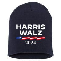 Kamala Harris Tim Walz 2024 Election For President Short Acrylic Beanie