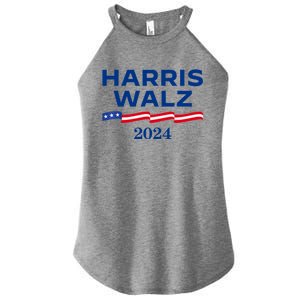 Kamala Harris Tim Walz 2024 Election For President Women's Perfect Tri Rocker Tank