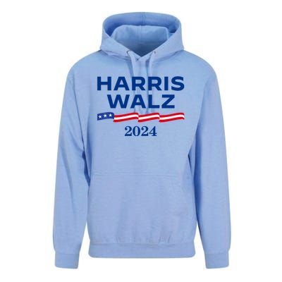 Kamala Harris Tim Walz 2024 Election For President Unisex Surf Hoodie