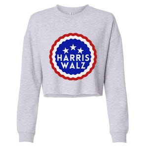 Kamala Harris Tim Walz Waltz Election Party Wear Cropped Pullover Crew