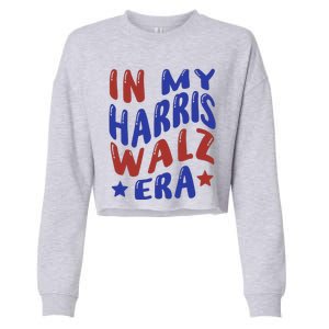 Kamala Harris Tim Walz Waltz Election Party Wear Cropped Pullover Crew