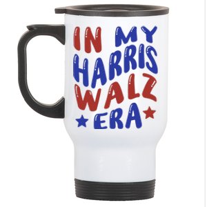 Kamala Harris Tim Walz Waltz Election Party Wear Stainless Steel Travel Mug