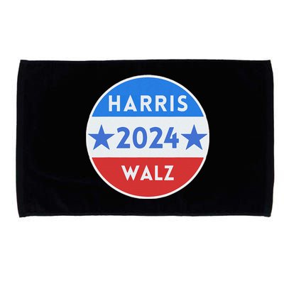 Kamala Harris Tim Walz Waltz Election Party Wear Microfiber Hand Towel