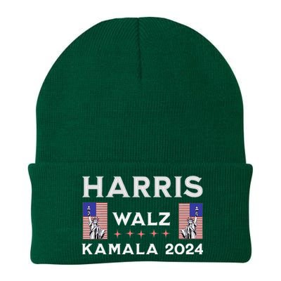 Kamala Harris Tim Walz 2024 Knit Cap Winter Beanie