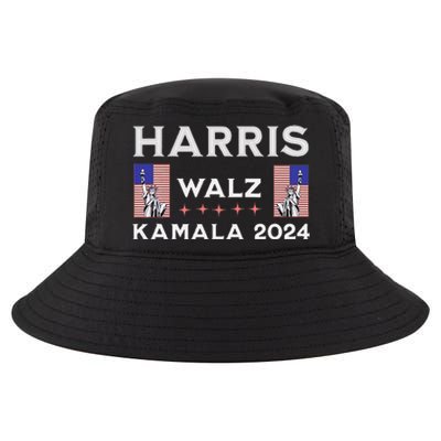 Kamala Harris Tim Walz 2024 Cool Comfort Performance Bucket Hat