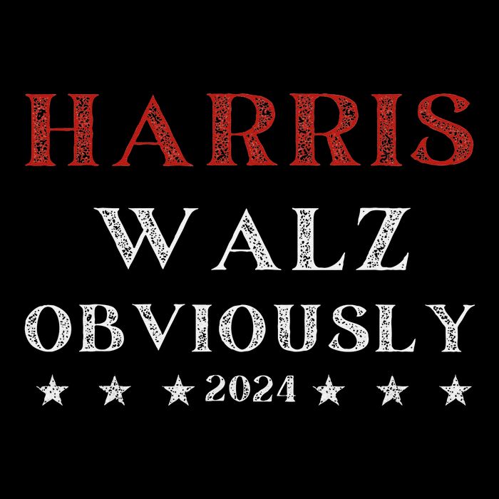Kamala Harris Tim Walz Waltz 2024 Obviously 16 in Basic Backpack