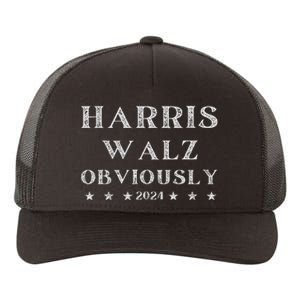 Kamala Harris Tim Walz Waltz 2024 Obviously Yupoong Adult 5-Panel Trucker Hat