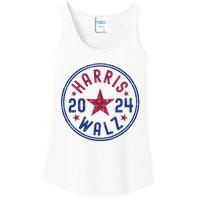 Kamala Harris Tim Walz Waltz Election Party Wear Ladies Essential Tank