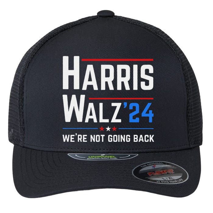 Kamala Harris Tim Walz Waltz Election Vote 2024 Flexfit Unipanel Trucker Cap