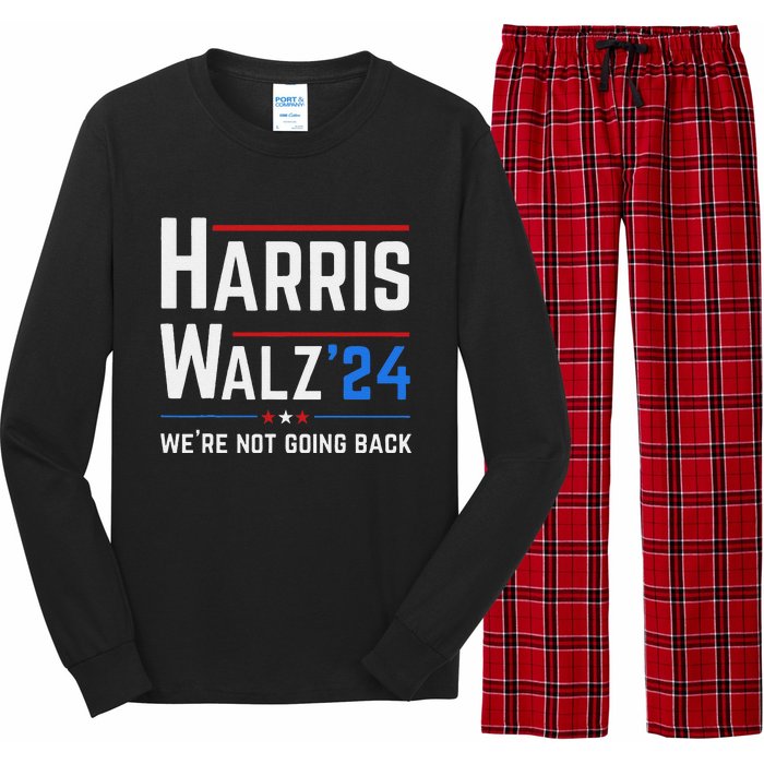 Kamala Harris Tim Walz Waltz Election Vote 2024 Long Sleeve Pajama Set