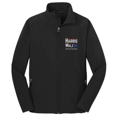 Kamala Harris Tim Walz Waltz Election Vote 2024 Core Soft Shell Jacket