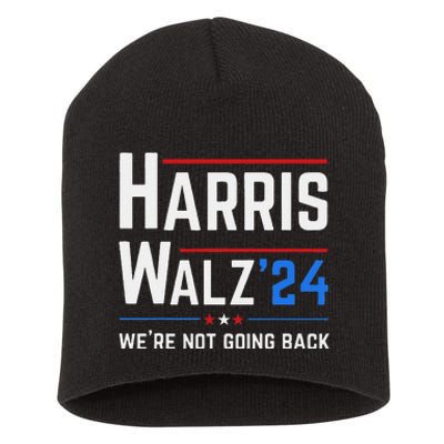 Kamala Harris Tim Walz Waltz Election Vote 2024 Short Acrylic Beanie