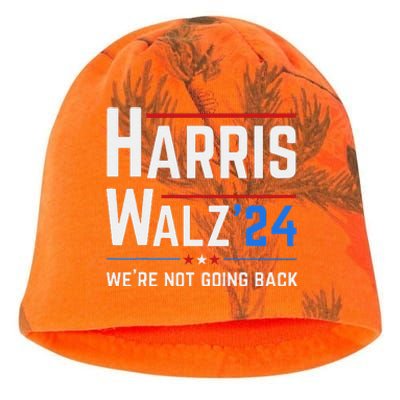 Kamala Harris Tim Walz Waltz Election Vote 2024 Kati - Camo Knit Beanie