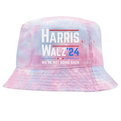 Kamala Harris Tim Walz Waltz Election Vote 2024 Tie-Dyed Bucket Hat