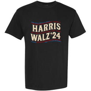 Kamala Harris Tim Walz First Female President Garment-Dyed Heavyweight T-Shirt