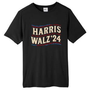 Kamala Harris Tim Walz First Female President Tall Fusion ChromaSoft Performance T-Shirt