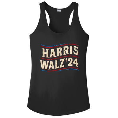 Kamala Harris Tim Walz First Female President Ladies PosiCharge Competitor Racerback Tank