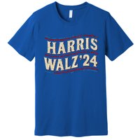 Kamala Harris Tim Walz First Female President Premium T-Shirt