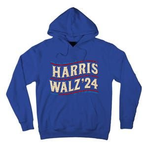 Kamala Harris Tim Walz First Female President Tall Hoodie