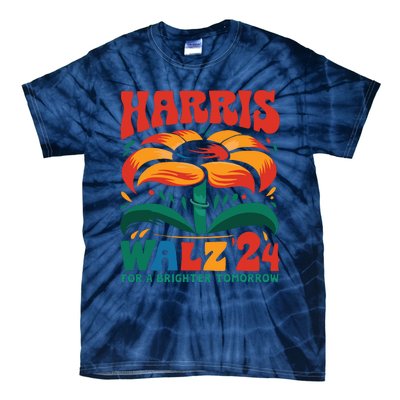 Kamala Harris Tim Walz 2024 Peace Lgbt Harris Walz Waltz Tie-Dye T-Shirt