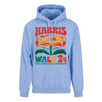 Kamala Harris Tim Walz 2024 Peace Lgbt Harris Walz Waltz Unisex Surf Hoodie