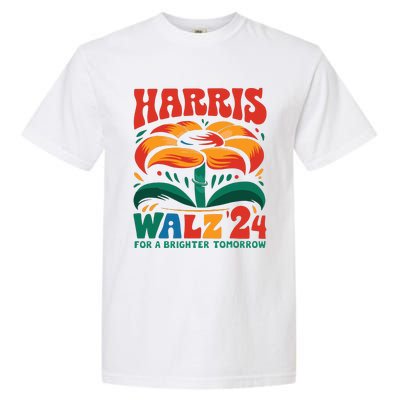 Kamala Harris Tim Walz 2024 Peace Lgbt Harris Walz Waltz Garment-Dyed Heavyweight T-Shirt