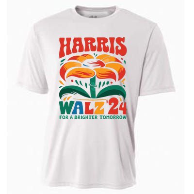 Kamala Harris Tim Walz 2024 Peace Lgbt Harris Walz Waltz Cooling Performance Crew T-Shirt