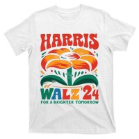 Kamala Harris Tim Walz 2024 Peace Lgbt Harris Walz Waltz T-Shirt