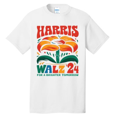 Kamala Harris Tim Walz 2024 Peace Lgbt Harris Walz Waltz Tall T-Shirt