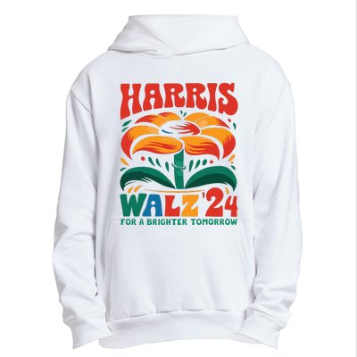 Kamala Harris Tim Walz 2024 Peace Lgbt Harris Walz Waltz Urban Pullover Hoodie