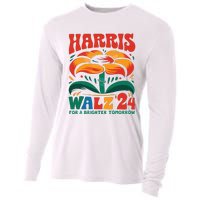 Kamala Harris Tim Walz 2024 Peace Lgbt Harris Walz Waltz Cooling Performance Long Sleeve Crew