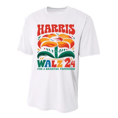 Kamala Harris Tim Walz 2024 Peace Lgbt Harris Walz Waltz Performance Sprint T-Shirt