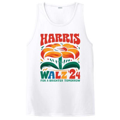 Kamala Harris Tim Walz 2024 Peace Lgbt Harris Walz Waltz PosiCharge Competitor Tank