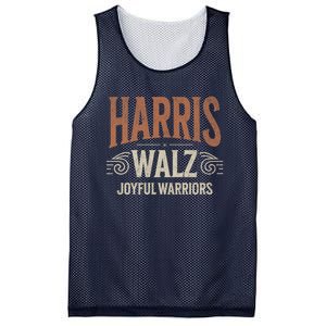 Kamala Harris Tim Walz Waltz 2024 Joyful Warriors Mesh Reversible Basketball Jersey Tank