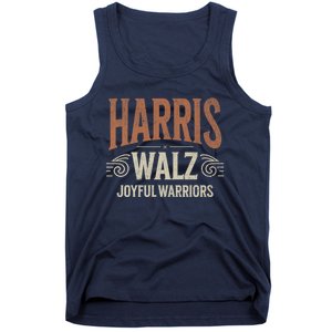 Kamala Harris Tim Walz Waltz 2024 Joyful Warriors Tank Top