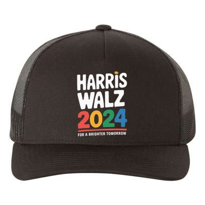 Kamala Harris Tim Waltz Campaign Harris Walz 2024 Yupoong Adult 5-Panel Trucker Hat