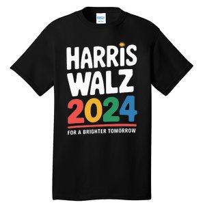 Kamala Harris Tim Waltz Campaign Harris Walz 2024 Tall T-Shirt