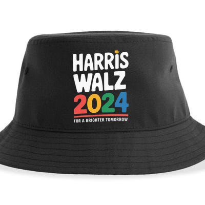 Kamala Harris Tim Waltz Campaign Harris Walz 2024 Sustainable Bucket Hat